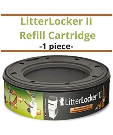 LitterLocker II Refill Cartridge- 1 Unit Hygienic Disposal System For Soiled Cat Litter Environmentally Friendly Cartridge Completely Hygienic Deodorizer Traps Odours - Buy Online on SooperMarket.com