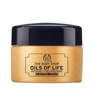 The Body Shop Oils of Life Intensely Revitalising Sleeping Cream 0.16oz/5ml