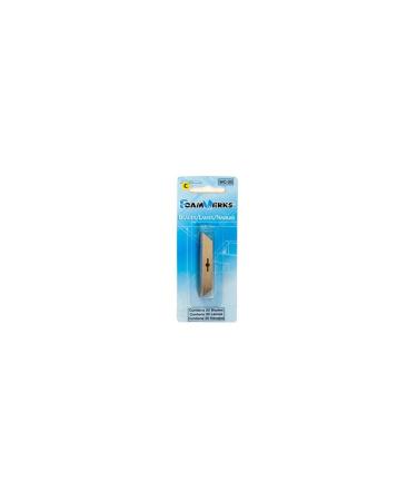 Logan Graphics FoamWerks Replacement Blades C 20 Pk-Fits the Straight Cutter  Straight/Bevel Cutter  Rabbet Cutter  and V-Groove Cutter Standard