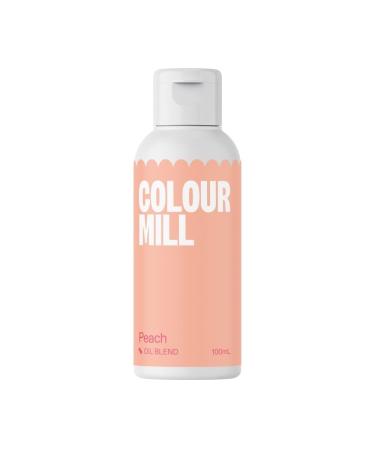 Colour Mill *Bulk Large 100ML* Next Generation Oil Based Food Colouring for Baking Decorating Icing and Cooking Food Dye DIY Slime and Crafts Making 100ml Peach