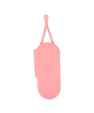 CANIGHT Curling Iron Storage Bag Anti-scald Curling Iron Bag Curling Iron Storage Organizer Portable Curling Iron Holder Bag Universal Curling Iron Bag Curling Iron Carrier Hair Iron Pouch 29.50X13.50X2.00CM Pink