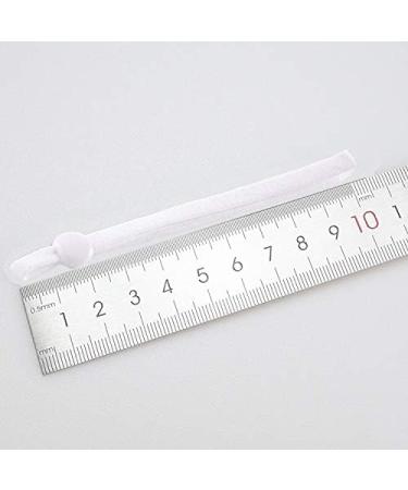 Adjustable Elastic Bands for DIY Mask Making - 100PCS White - Buy Online on SooperMarket.com