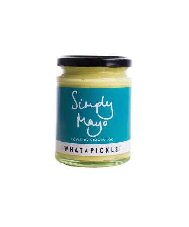 What A Pickle Simply Mayo 265g Jar - Suitable for Vegetarians and Vegans - Gluten Free