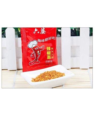 Sichuan Liupo Red Chili Powder/Flakes Hot Pot Dipping Sauce BBQ Spice (10g x 10) | Authentic Sichuan Ingredients - Buy Online on SooperMarket.com