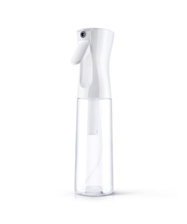 Uraqt spray bottle hair 300 ml water ceavers water bottle hairdresser spray bottles spray bottle salon water spray hairdresser hair tool for hair white transparent white & transparent 300ml