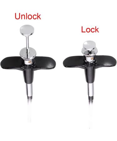 Foto&Tech Mechanical Shutter Release Cable with Bulb-Lock for Nikon, Fujifilm, Leica, and Minolta Cameras (40cm) - Buy Online on SooperMarket.com