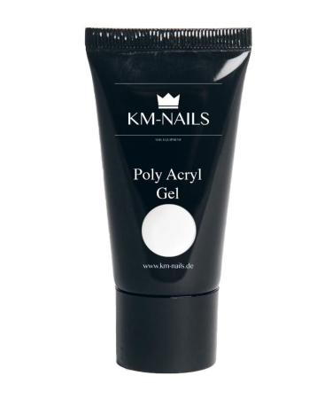 KM-Nails Polyacryl Gel white 025 in tube 30g