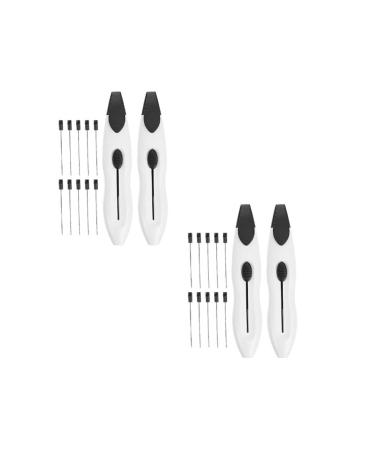 24Pcs Diabetic Test Pen Diabetic Monofilament Tester Pen Foot Probe Diabetes Nerve Skin Test Needles Diagnostic Tool for Home Travel