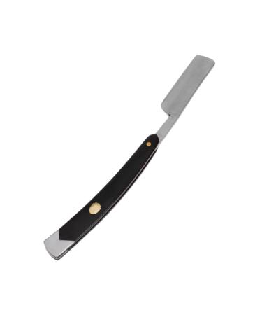 Straight razor vintage men's razor razor blade folding rasis folding knife manual razor razor- men razor manual razor man handbook ebony black m