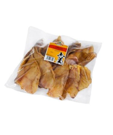 HOLLINS DRIED CUT PIGS EARS CLEAN x 12 NATURAL DOG TREAT