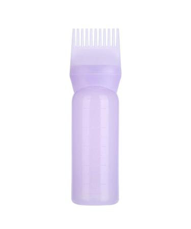 3 Colors Hair Dyeing Bottle Brush Shampoo Hair Colour Oil Comb Applicator Tool for Hair Dyeing Brush (blue)
