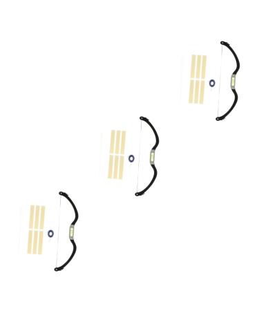 Beavorty 3pcs bow eyebrow ruler makeup tools ruler eyebrow line marker measuring tool