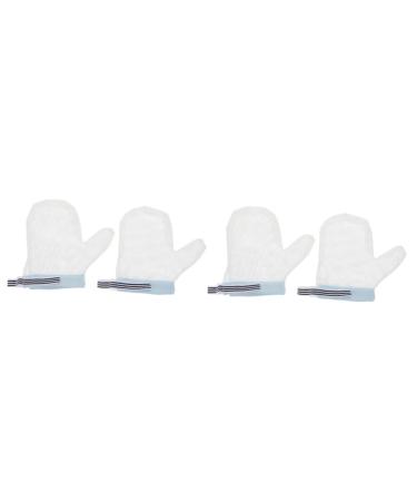 Healifty Childrens Mittens 2 Pairs Anti-Eating Gloves Children's Mittens Thumb Protector Baby Hand Mittens Protective Glove Finger Sleeves Baby Supply Nylon Baby Finger Cot Blue Kid Tools Kids Tools Bluex2pcs 12x12x0.5cm...