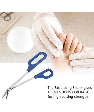 Sandbros Extra Long Thick Toe Nail Scissors Clippers Cutters Chiropody Podiatry 8"-Nail Scissors - Long Handled Sharp Nail Clippers Cutters for Fingernail & Toenail - Buy Online on SooperMarket.com