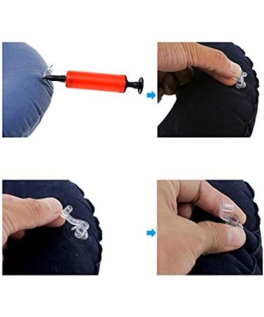 Fupeen Inflatable Pile Ring Pad Donut Pillow Vinyl Rubber Seat Acne-Black - Buy Online on SooperMarket.com