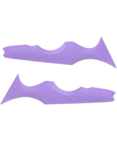 Didiseaon 6 Pcs Silicone Beauty Ruler Silicone Molds Silicone Eyeliner Tool Eyeliner Guide Aid - Buy Online on SooperMarket.com