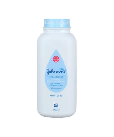 Johnson's Baby Aloe & Vitamin E Baby Powder - 4 oz (Pack of 3) | Soothing & Nourishing Formula - Buy Online on SooperMarket.com