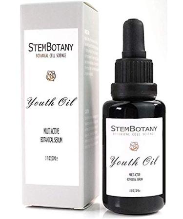 Youth Oil: 23 of Pure Multi Active Botanical Oil Serum 1 oz. (Includes Pomegranate Prickly Pear Seed Squalane Oil..etc.) Over 80% of Certified Organic Facial Oils for Anti Aging Blend Botanical Blend