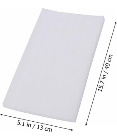 50 Sheets Pearl Cotton Highlighter Hair Coloring Hair Bleaching Balayage Board Hair Color Paper Strips Hairdressing Tool Shims Hair Dye Hair Salon Supplies Release Paper Foam Major 40x13cm As Shown - Buy Online on SooperMarket.com