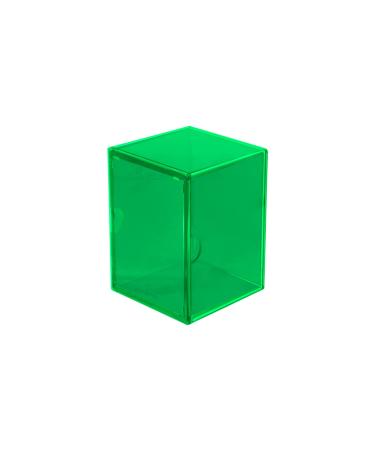 Ultra Pro Eclipse 2-Piece Deck Box: Lime Green - For Pokemon game, MTG, Baseball, Basketball, Football card and other Trading Cards or Board Games storage