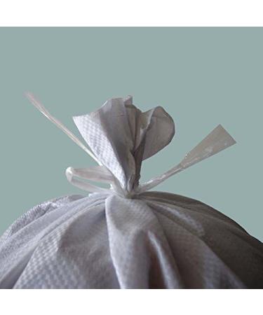 MTB 14x26 Sand Bags 10-Pack, UV Protected White Woven Polypropylene w/Ties - Available in Various Sizes - Buy Online on SooperMarket.com
