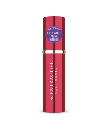 CA Perfume Impression of J. Mlon Iris & White Musk Intense For Women Replica Version Fragrance Dupes Concentrated Long Lasting Eau de Parfum Spray Refillable Atomizer Bottle 0.17 Fl Oz/5ml-X1 J. MLON IRIS & WHITE MUSK INTENSE IMPRESSION 0.17 Fl Oz (Pack o