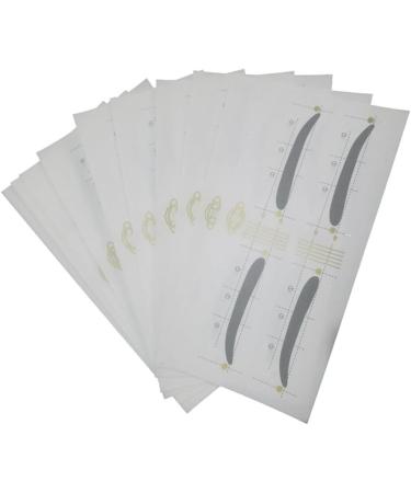 Beavorty 36 Pcs 48 Diy Eyebrow Stencil Eyebrow Grooming Stencils Non Woven Quick Eyebrow Sticker Card - Buy Online on SooperMarket.com