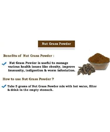 TARIBA Korai kilangu Powder | Nagarmotha | Nut Grass Root | Cyperus Rotundus 100g - Buy Online on SooperMarket.com