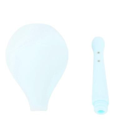 Hiraith Analchuschen-Set odorless easy to use ABS silicone ergonomic shower-in-term bulge tool for dormitories (blue)