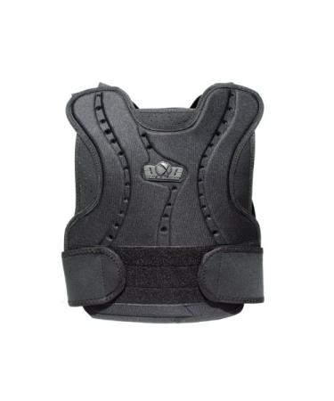 GENx Paintball GXG Black Chest Protector Front/Back New