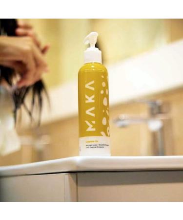 Maka Capillary Health Leave-In Treatment 6.8 Fl Oz | Heat Protection Oil Control Anti Hair Loss & Moisturizing Formula - International Shipping Available - Buy Online on SooperMarket.com