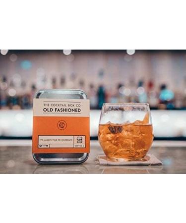Old Fashioned Cocktail Kit - Premium Travel Mixology Set with Muddler, Sugar Cubes, and Bitters | The Cocktail Box Co. Old Fashioned Bar Kit - Buy Online on SooperMarket.com