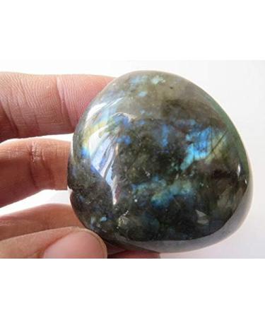 A Rare Natural Flash Labradorite Crystal Gem Stone Original Reiki 60g JZIGTDEM - Buy Online on SooperMarket.com