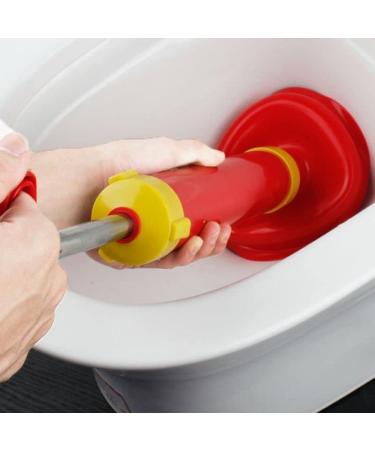 Zhong Bathroom Blockage Cleaner | Toilet & Sink Drain Shock Pump Plunger - Effective Pipe Cleaning Tool for International Shipping - Buy Online on SooperMarket.com