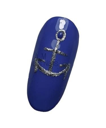 In an aluminum jar: 5g Candy Fabgele. Nail gel UVGel made in Germany high coverage. Choice of color: (Gentian blue (192))