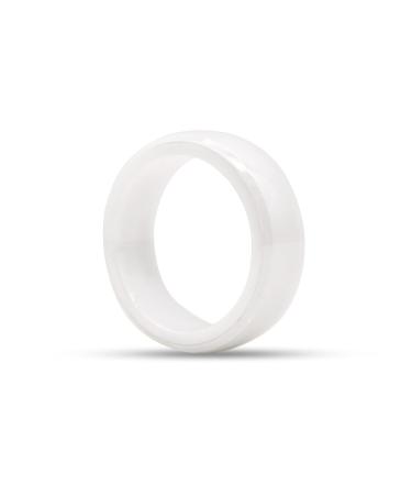 COLMO Model 3 Smart Ring Accessory for Tesla Model 3 Key Card Key Fob Replacement Ceramic RFID Smart Ring US 8Support Customization Fast Priority Delivery Worldwide (7mm US 8 White) White 7mmUS8