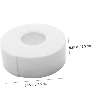 FOMIYES 10 Rolls makeup tools white tape grafting tape Protective agent auxiliary tool adhesive tape eyelash curler patch microporous Follow up eyelash tape for lash extensions twine Foam - Buy Online on SooperMarket.com