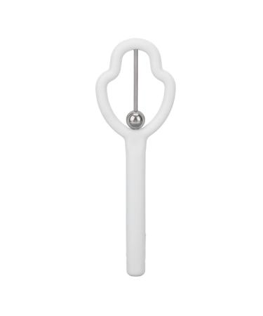 Tongue Trainer for Kids Gourd-like Mouth Muscle Exerciser Tongue Training Device for Mouth Training(White)