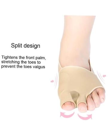 Gel Toe Separators & Bunion Corrector Set - Relief for Hallux Valgus, Crooked Toes, Foot Alignment Aid for Men & Women - Protect from Discomfort & Pressure - Buy Online on SooperMarket.com