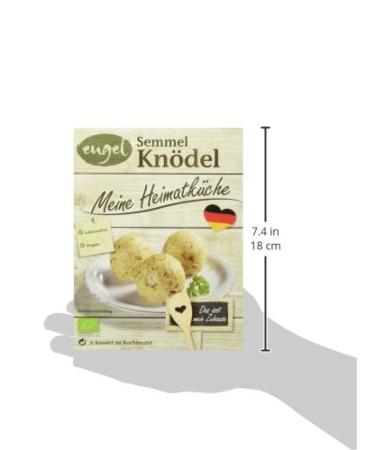 Engel My Home Kitchen Vegan Bread Dumplings - Lactose-Free Cooking Bag Pack of 7 (200g Each) | International Shipping - Buy Online on SooperMarket.com
