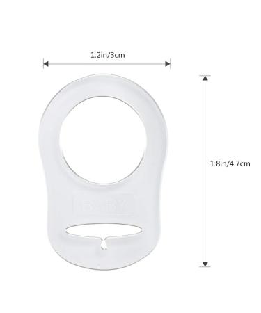 10pcs Pacifier Chains & Clips for Newborns | Cotton Band Holders & Adapters | Baby Shower Gift #3 - International Shipping Available - Buy Online on SooperMarket.com