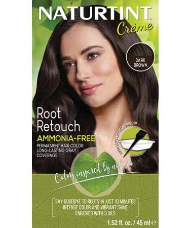 NATURTINT Dark Brown Root Retouch Amonia Free, 1.52 FZ