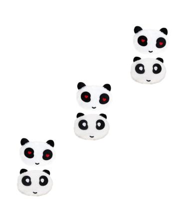 Gatuida 6 pc warm panda mask mask mask disposable animal masks for children disposable masks children's cover women winter face neck gait gait face cover for children beautiful mask warm mask 1 piece (1 Pack) whitex3stk