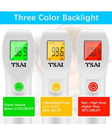 Non-Contact Forehead Thermometer for Adults - 3 in 1 LCD Display, Fever Alarm, Accurate Readings - Buy Online on SooperMarket.com