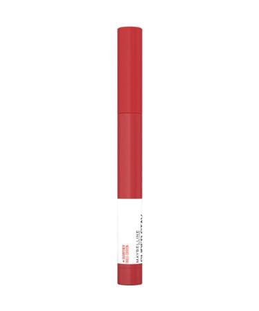 Maybelline Super Stay Ink Crayon Lipstick - Make Moves Red Nude, 8Hrs Longwear Lip Makeup (0.04 oz) - Buy Online on SooperMarket.com