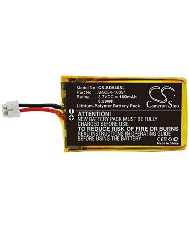 160mAh Battery Replacement for SBC-R Bark Collar - SAC54-16091 | International Shipping Available - Buy Online on SooperMarket.com