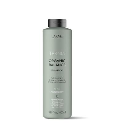 Lakme Teknia Organic Balance Shampoo | Hydrating for All Hair Types | Organic Sulfate-free and Silicone-free (1000 ml) 1 l (Pack of 1)