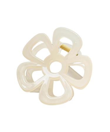 JSGHGDF Hair -Slip Large Hair Jaw Clamps Cute Hair Catch with s Hairpin for Milky White