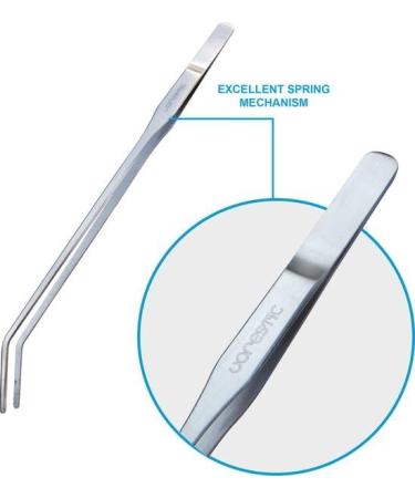 VORESTIC Aquarium Tweezers Set 27cm Insect Tweezers Aquascaping and Terrarium Tools Curved and straight tweezers set 27 cm - Buy Online on SooperMarket.com