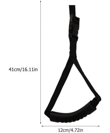 Adjustable Auto Grab Handles for Elderly - 2pcs Non-Slip Car Safety Assist Device (Black) - Buy Online on SooperMarket.com